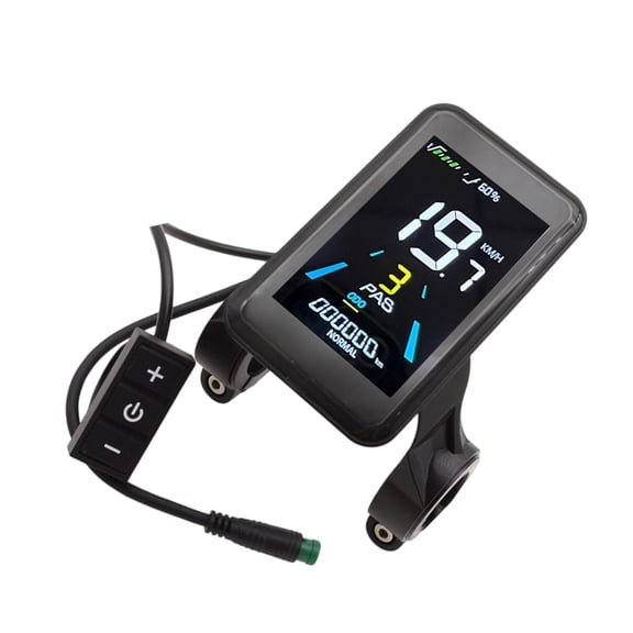 Tizuqe LCD Display Electric Bike Screen Display Controller Speed Meter Accessories