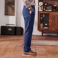 thumbnail image 2 of GINGTTO Men‘s Stretch Pinstripe Chino Pants, Slim Fit, 2 of 7