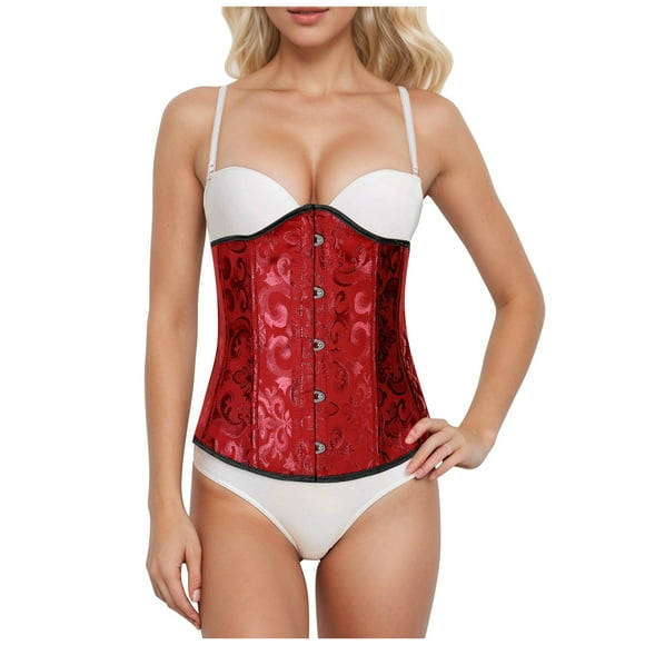 2025 Shapers Women's Shapewear Corset Jacquard Undercover Camisole Court Belt Solid Color Support for Women Suit Workout Waist Trainer Belt Compression Body Suit Women Camisole
