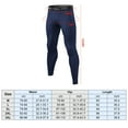thumbnail image 4 of Pantalones deportivos para hombre Cool Dry Athletic Running Workout Tights Legging, 4 of 7