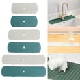 thumbnail image 3 of Faucet Splash Guard Silicone Sink Drip Water Pad Mat Drying Tray Bath KitchenNE U6I1, 3 of 8