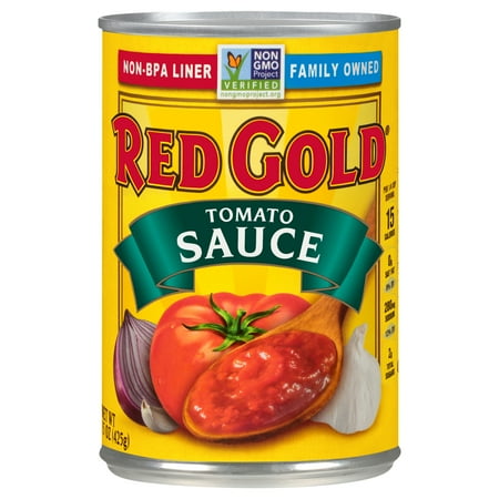 Red Gold Tomato Sauce, 15 oz Can