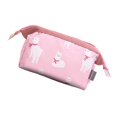 thumbnail image 1 of Bolso De La Bolsa De Embrague Del Organizador Cosmético Del Viaje De Los Hombres De Las Mujeres Pequeñas Con El Cierre De La Cremallera, 18x13x9cm Rosado Baoblaze Maletín de embrague de maquillaje, 1 of 6
