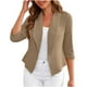 thumbnail image 3 of Tops de otoño para mujer,Blusa informal lisa de manga larga para mujer, tejido de poliéster, suave y cómoda, para uso diario en casa, sopatenor, 3 of 9