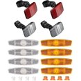 thumbnail image 1 of 12pcs Bicycle Reflector Bike Spoke Reflector, Bicycle Safety Reflector Warning Light Reflector Accessory Kit, 1 of 5