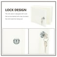 thumbnail image 3 of HERFIER Wall Mounted Plastic Box with Lock, Multi-Use Hanging Mailbox for Home, Office, 8.53x6.88x3.73in, 3 of 9