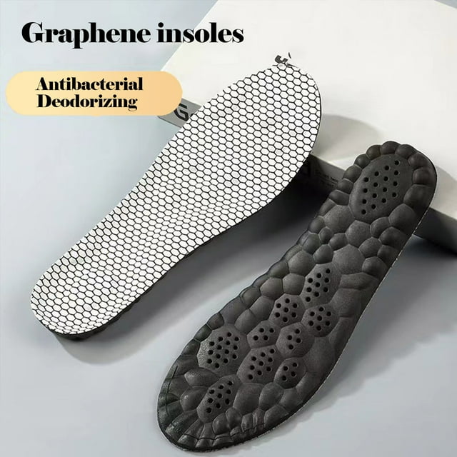 WIFKLSIIPG Semelles en Technologie Cloud 4D, Semelles Confortables et Douces, Semelles en Mousse à Mémoire de Forme en U