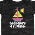 thumbnail image 4 of Inktastic Grandpas First Mate Girls Pink Sailboat Girls Baby Bodysuit, 4 of 5