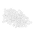 thumbnail image 5 of 200 Uds. Rebanadas de madera de copo de nieve 20mm 25mm 30mm 35mm adornos navideños de copos de nieve blancos para adornos para manualidades DIY, 5 of 5