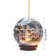 thumbnail image 2 of Adorno navideño de cristal con muñeco de nieve Adornos navideños para colgar Decoración con estilo único Diseño único Estilo navideño Adornos para colgar, 2 of 5