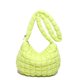 thumbnail image 3 of Bolso de hombro para mujer, de gran venta, versátil, sólido, plisado, de moda, nueva tendencia 2024, bolso cruzado con cremallera y hilo de coser suave, 3 of 5