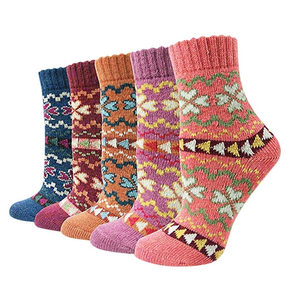 Women Wool Socks Women Socks Winter Socks Vintage Soft Warm for Winter