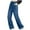 Blue, variant on tarylea Girls Clothes Elastic Waist Wide Leg Jeans Solid Color Outwear Pants for 4 to 16 Years Children Casual Loose Fall Pants