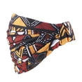 thumbnail image 2 of Sonducket Ciclismo diadema elástica estampado pañuelo para la cabeza nudo torcido mujeres diadema tenis Bandana regalo para Yoga deportes Accesorio para el cabello marrón geométrico Sonducket AP009760-13, 2 of 6