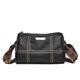 thumbnail image 4 of Bolso de un solo hombro de piel auténtica para mujer, bolso de mano con almohada empalmada, bolso bandolera de lujo versátil de alta calidad, 4 of 5
