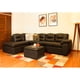 thumbnail image 3 of Sala Esquinera de Piel Genuina CONFORTOPIEL Verona Lado Izquierdo, 3 of 9