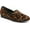 Tan Leopard, variant on Vionic Willa Women's Loafers & Slip-Ons Dark Taupe Size 6 M