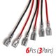thumbnail image 2 of Cables terminales para batería SLA 6,3 mm F2 hembra tipo pala, 30 cm, 2 of 7