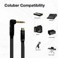 thumbnail image 2 of Coluber Cable Balanced Right Angle 1/4" TRS - RCA Female Pro 3-Pin Connector, 2 of 7