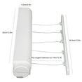 thumbnail image 4 of Telescopic Retractable Clothesline Clothes Drying Rope Hanger for Indoor Outdoor SuppliesFive Ropes, 4 of 6