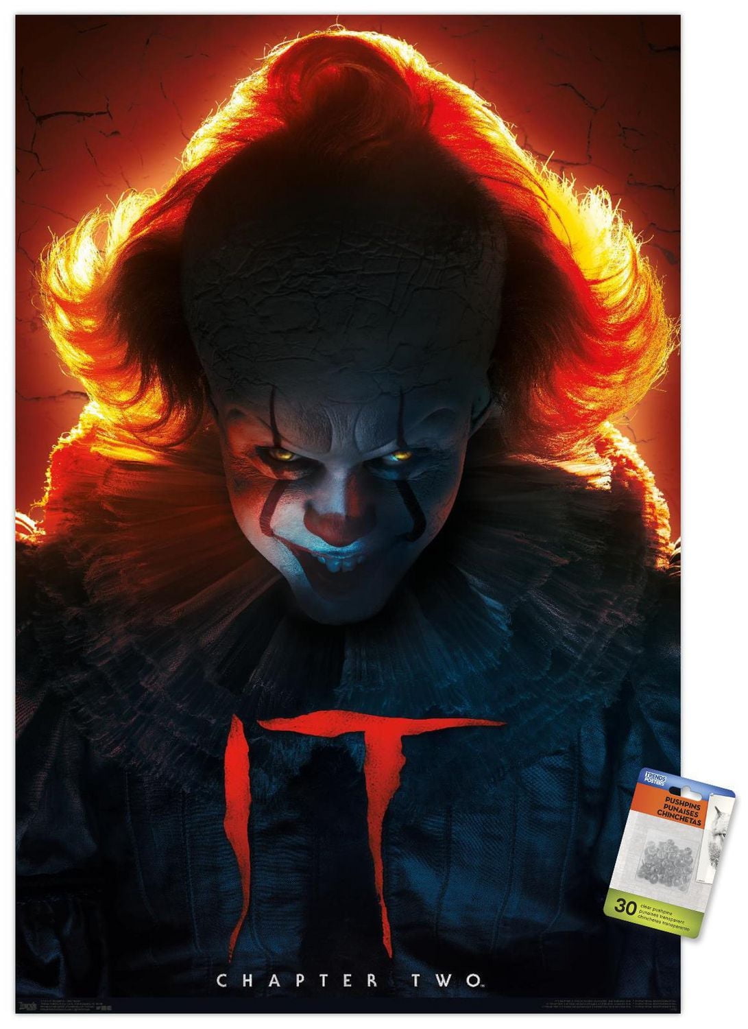 IT: Chapter 2 - Evil Glow Wall Poster, 22.375" x 34"
