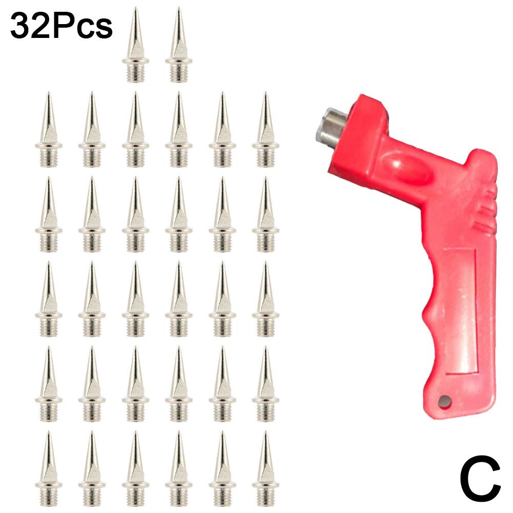 Track Spikes 4 Pack 1/4 Inch Hex Tamper Proof Security Bits 1 Inch ...
