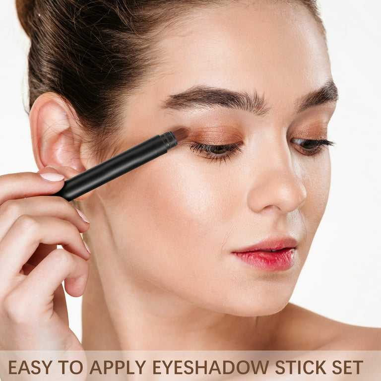 Cosmetic Matte Eyeshadow Cream Makeup Palette Shimmer Set Eye Brightener  Stick
