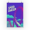 thumbnail image 3 of Wildwood, New Jersey, Thrill Champ Collection, Speed Chaser (12x18 Wall Art Poster, Room Decor), 3 of 3
