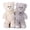 Beige and Gray, variant on Tezituor 2 Pack Teddy Bear Stuffed Animal 18" Stuffed Teddy Bear Plush Toy