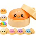 thumbnail image 1 of Binkahui Squishies de Dumpling para aliviar el estrés, juguetes antiestrés, 1 of 9