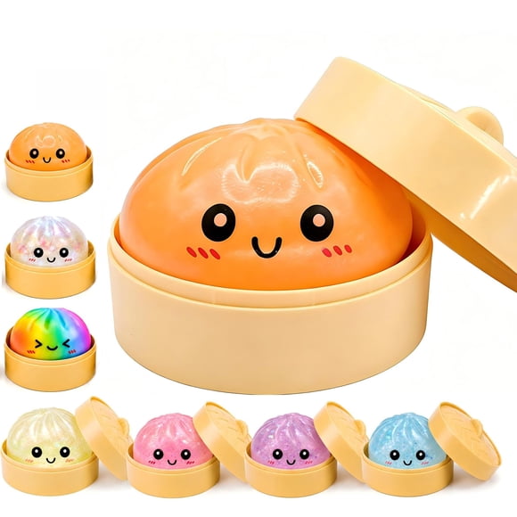 Binkahui Squishies de Dumpling para aliviar el estrés, juguetes antiestrés