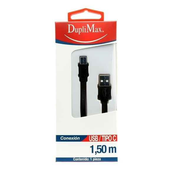 Cable USB Duplimax Tipo C 1 pza