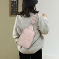 thumbnail image 4 of Bolso Bandolera Bolso Cruzado Para Mujer, Riñonera, Bolsos De Viaje A La Moda, Bolsillo Sencillo En La Cintura Del Pecho, 4 of 6