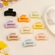thumbnail image 3 of Pinzas para el cabello para mujer, huecas, antirrotura, forma oblonga, antideslizantes, de color sólido, resistentes, para organizar el cabello, tamaño pequeño, ligeras, herramienta para peinar el, 3 of 8