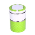 thumbnail image 1 of Fiambrera aislada térmica Sunnimix acero inoxidable 2 Capas Contenedor de Alimentos Verde, 1 of 6
