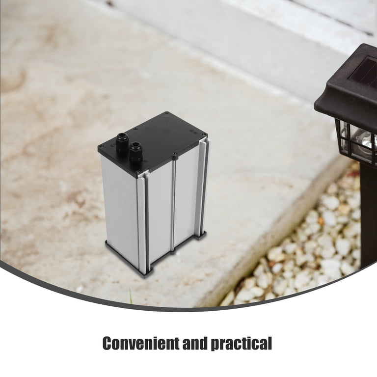 Waterproof Battery Box 7.5x7.5x12.2 Inch - Universal Outdoor Storage For Marine, RV & Automotive Batteries