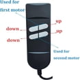 thumbnail image 4 of Electric Recliner Chair Remote Control 4 Button 5 Pin Dual Motor, 4 of 5