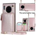 thumbnail image 5 of Funda tipo cartera para Huawei Mate 30 Pro con tarjetero y correa para el hombro para mujer, 5 of 5