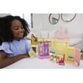 thumbnail image 3 of Disney Princess Belle Storytime Stackers Castle Doll House with Small Doll, 4 Friends & 3 Accessories, 3 of 7