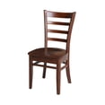 thumbnail image 2 of International Concepts Set of Two Solid Wood Emily Side Chairs in Espresso, 2 of 8
