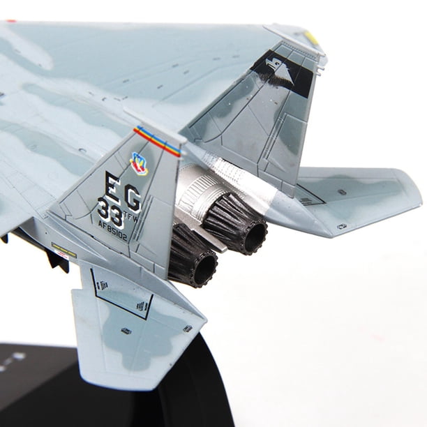 Modelo de aviación F15 Hugo exhibición de juguetes aviación estática Luchador de colección