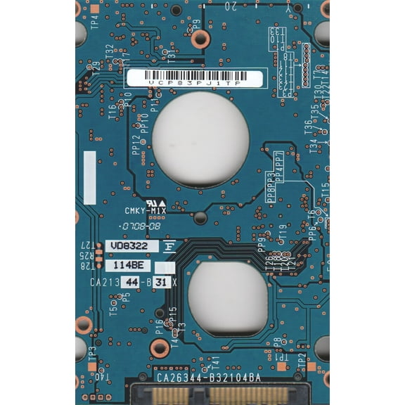 MHY2120BH, PN CA06889-B31500MS, Fujitsu 120GB SATA 2.5 PCB