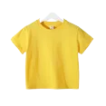 thumbnail image 3 of Ropa de verano para niños, camiseta de algodón de color sólido, camisetas casuales de calle, versátiles, para exteriores, para niños y niñas, camisetas transpirables para niños, 3 of 4