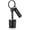 Black, variant on Auto Part Cremation Urn Keychain for Ashes for Men's Motor Piston Ashes Keepsake Memorial Jewelry Urn Keyring