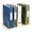 Gold, variant on Metal File Organizer 5 Slot, Desk Binder Holder Rack, Vertical Document Sorter for 2 Inch Binders, Medical Books, Vinyl Records, Large Capacity 12.1 Inch