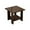 Black, variant on HKEJIAOI Small Side Table - Compact Wooden Bedside Table for Living Room & Small Spaces - Modern Sofa End Table with Sturdy Design - Perfect as Tea Table or Nightstand (Black)​​