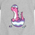 thumbnail image 2 of Instant Message - Dino Easter Egg Toddler Short Sleeve Graphic T-Shirt, 2 of 5