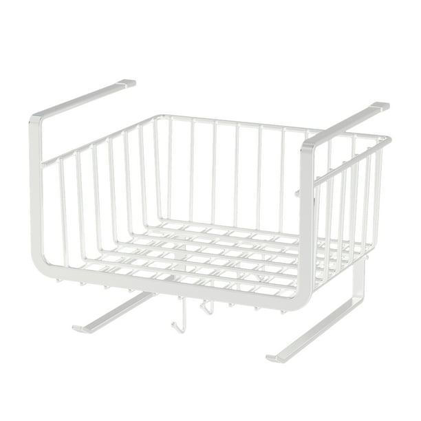 Under Shelf Basket Organizer, Carbon Steel Rack Hanging Storage