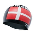 thumbnail image 1 of Tyr Swim Cap DENMARK Black, 1 of 1