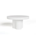 thumbnail image 6 of Modrest Bruni - Modern White Concrete Coffee Table, 6 of 8